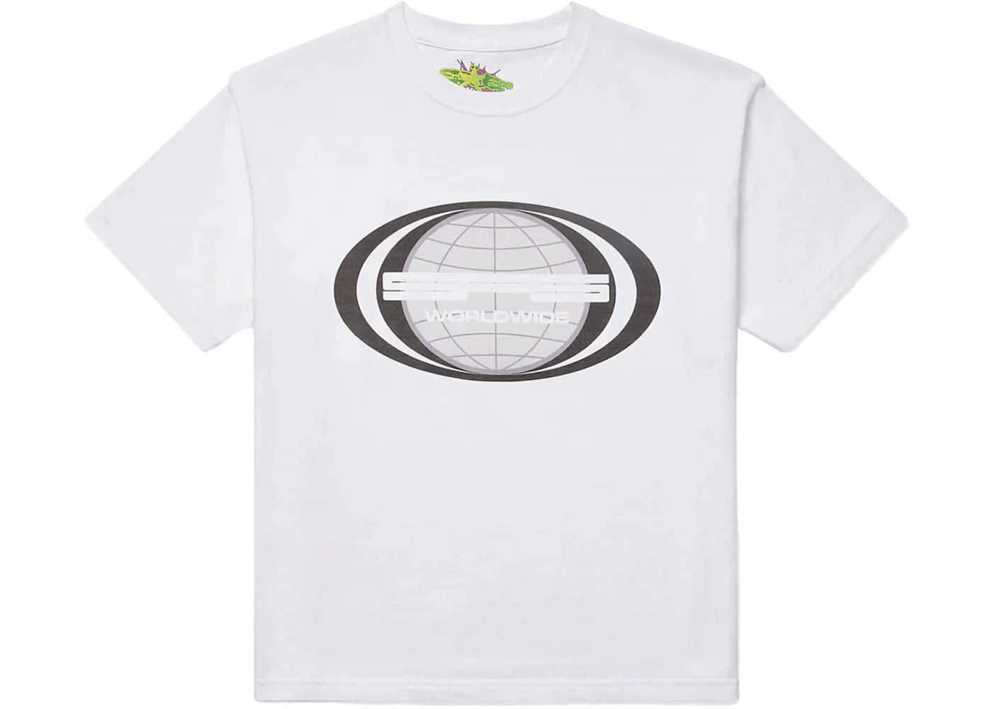 Sp5der Jumbo Globe Tee White