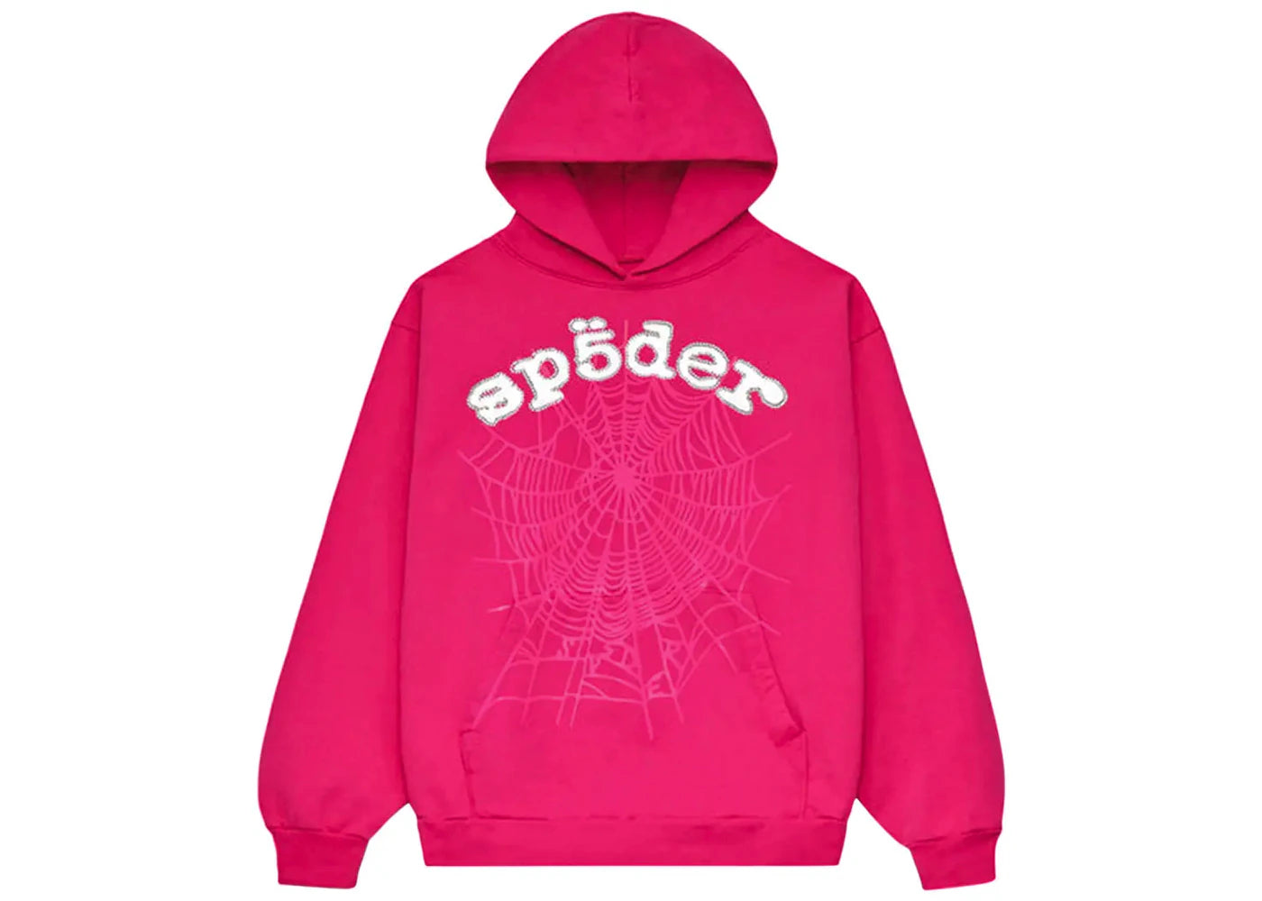 Sp5der Legacy Hoodie Pink/White
