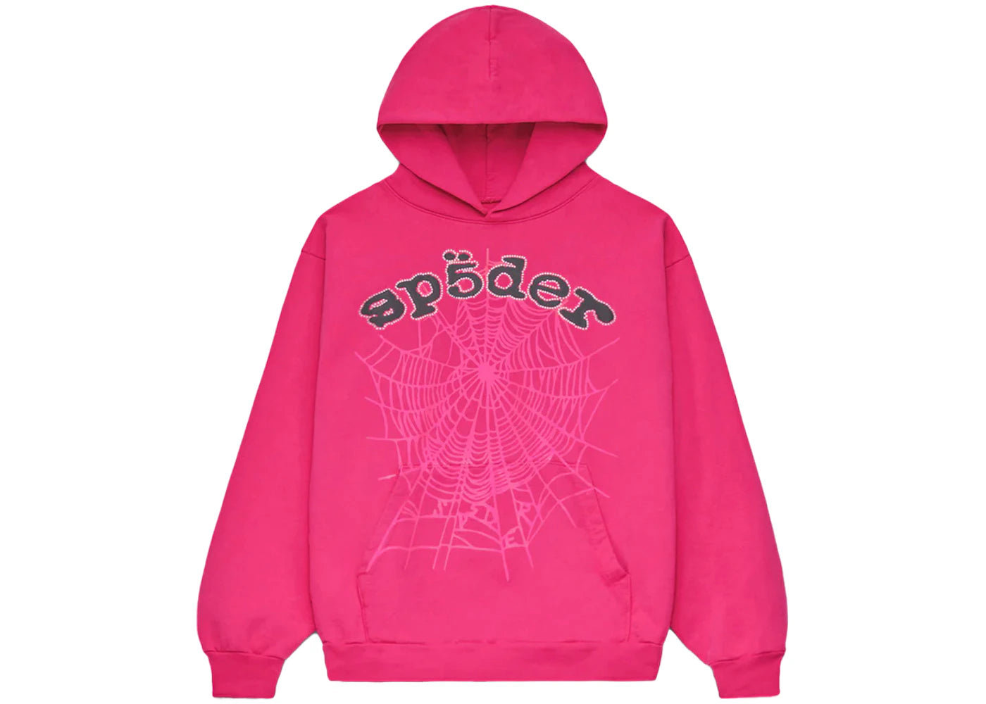 Sp5der Legacy Hoodie Pink