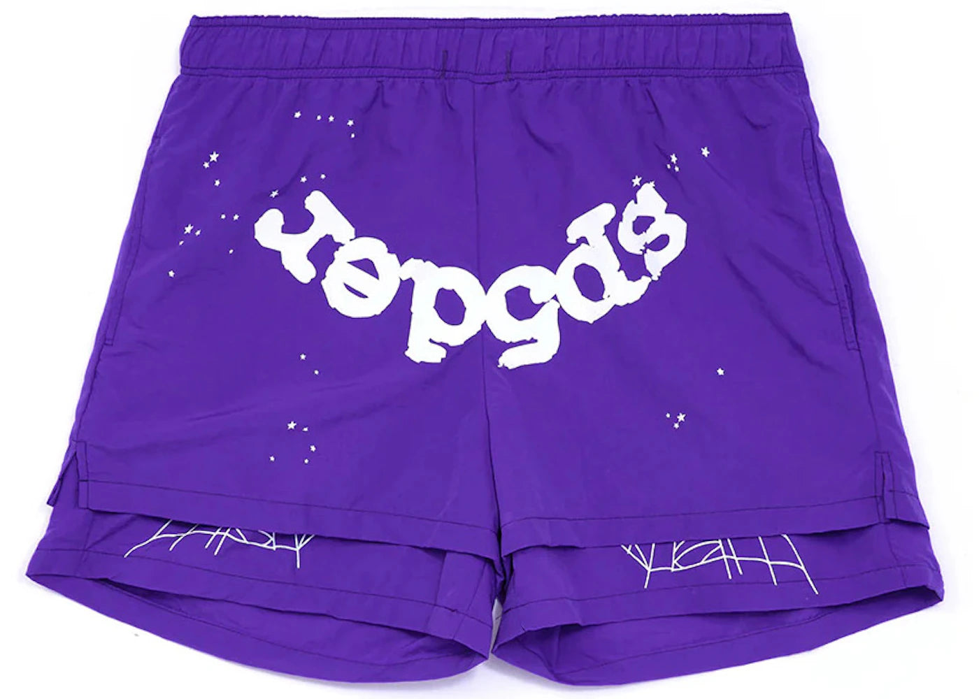 Sp5der Logo Short Grape