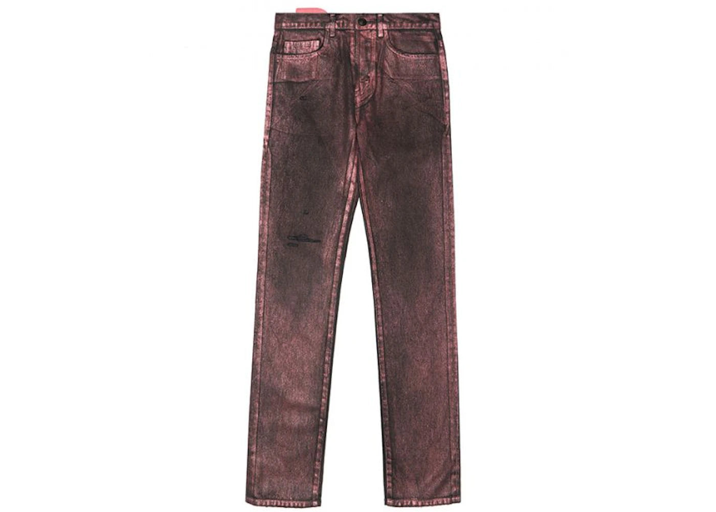 Sp5der Metallic Wash Jeans Multi