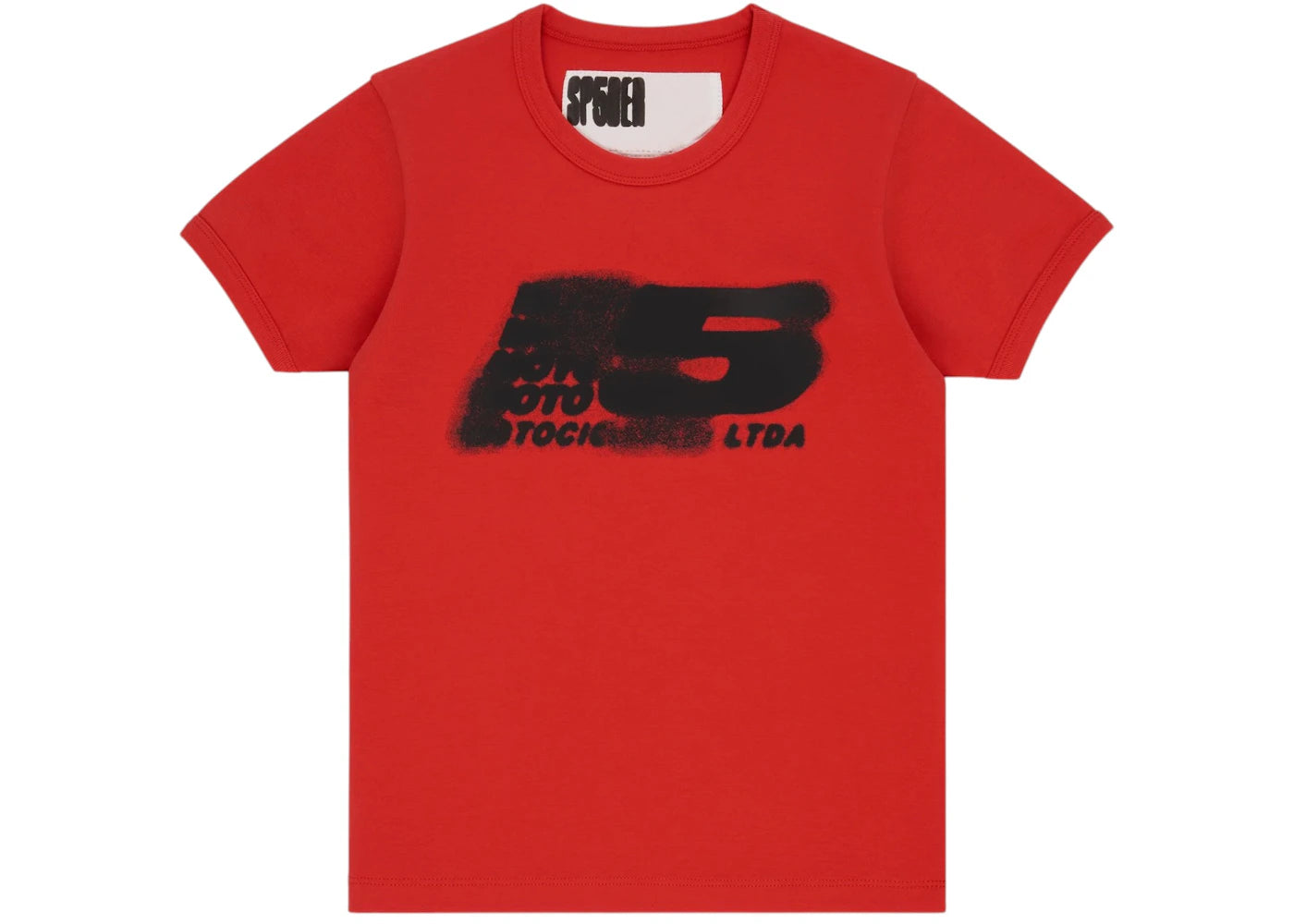 Sp5der Moto 5 Baby Tee Red