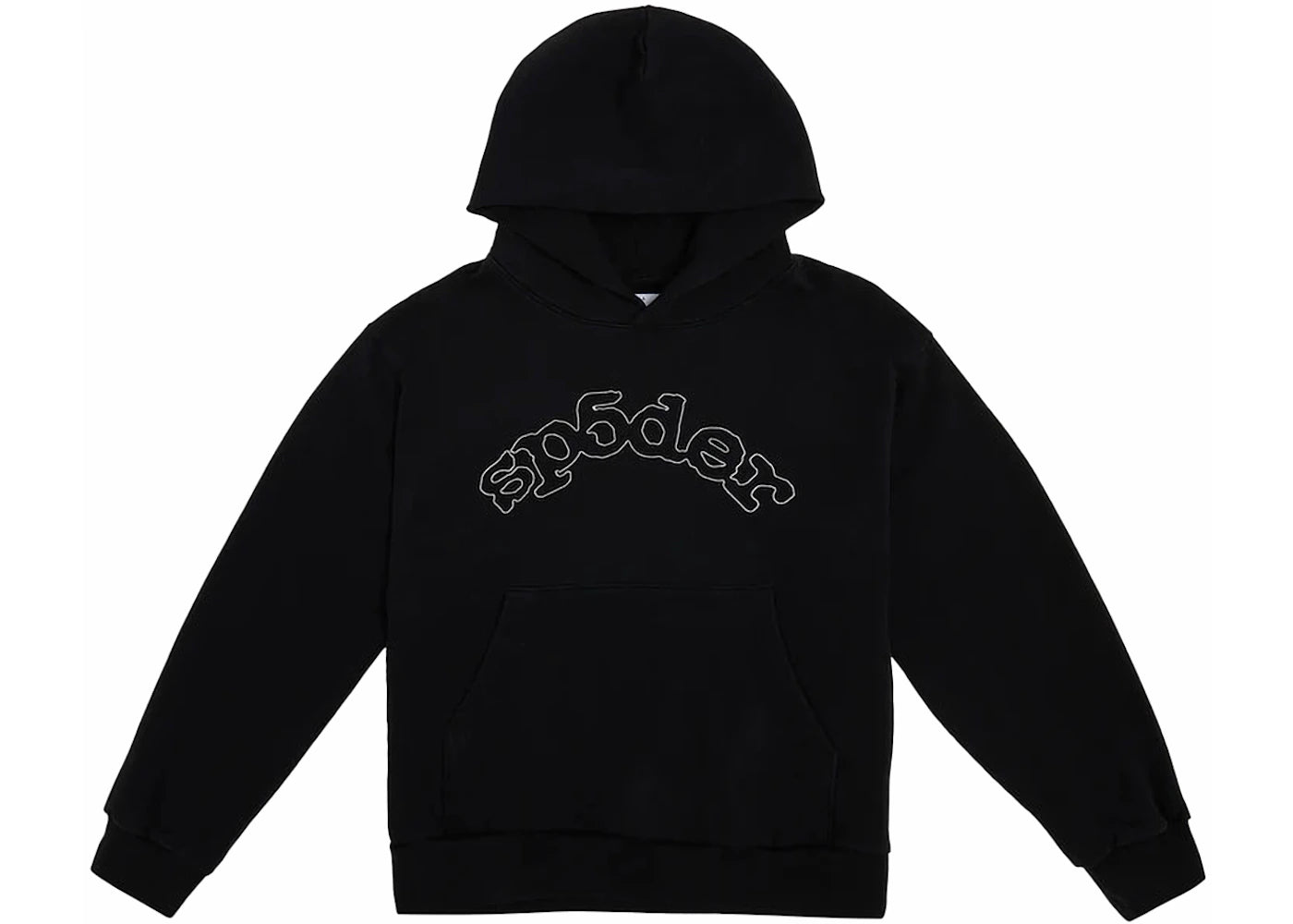 Sp5der OG Logo Hoodie Black