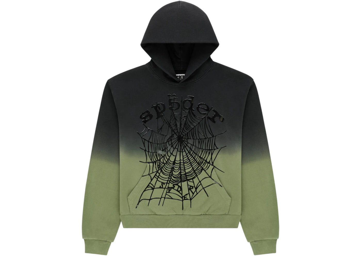 Sp5der OG Web Ombre Hoodie Black