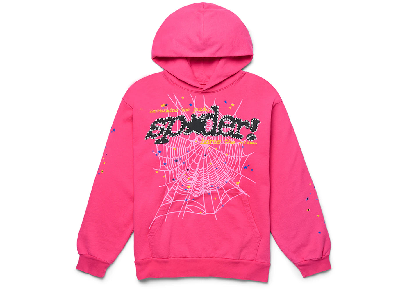 Sp5der P*NK V2 Hoodie Pink