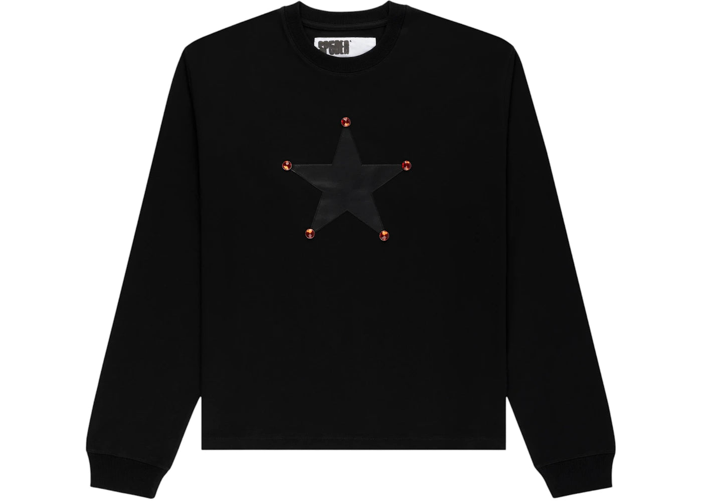 Sp5der Pornstar Longsleeve Tee Black
