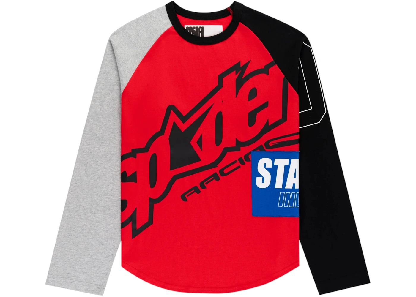 Sp5der Rally Raglan L/S T-shirt Multicolor