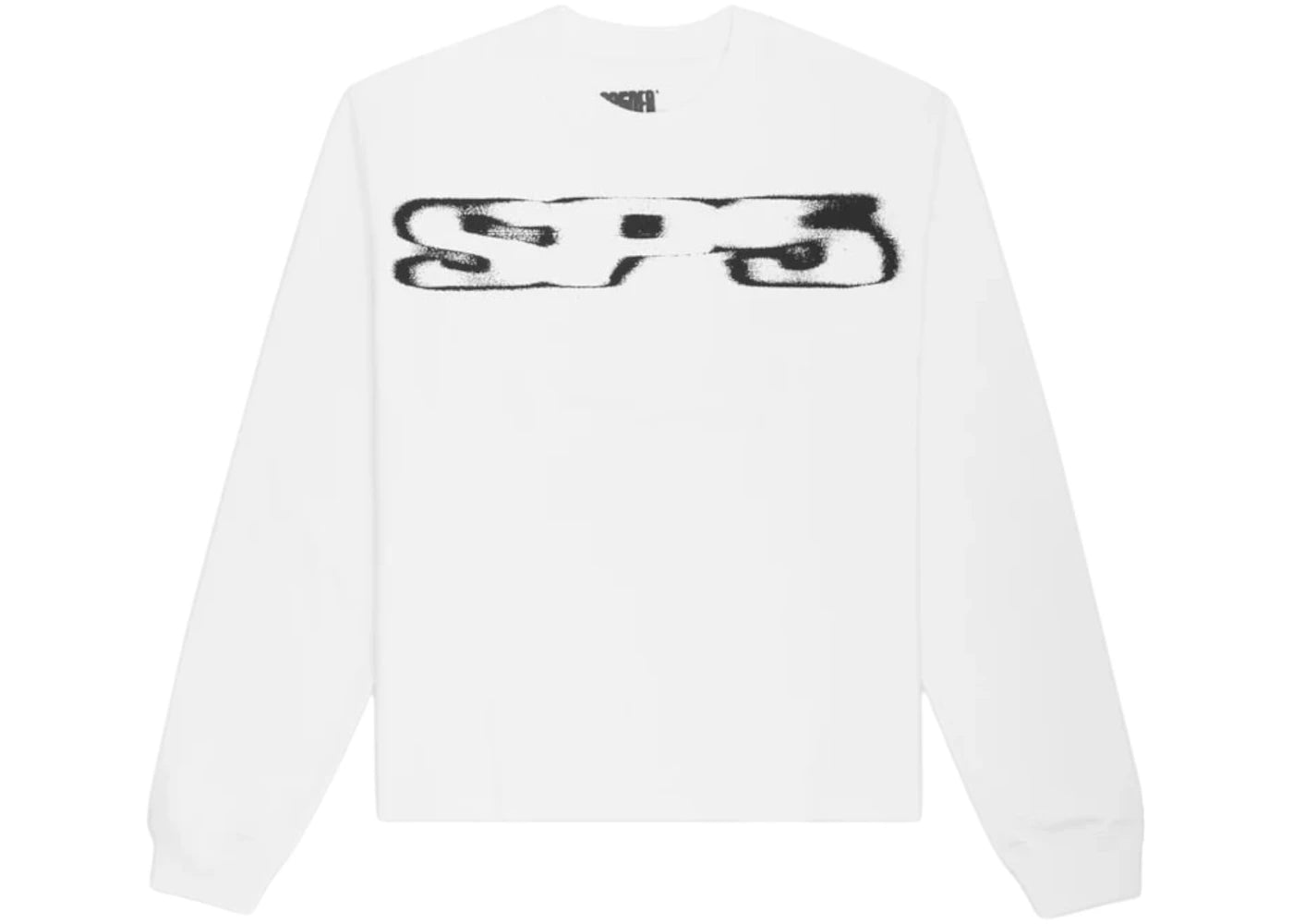 Sp5der SP5 Blurry L/S Tee White