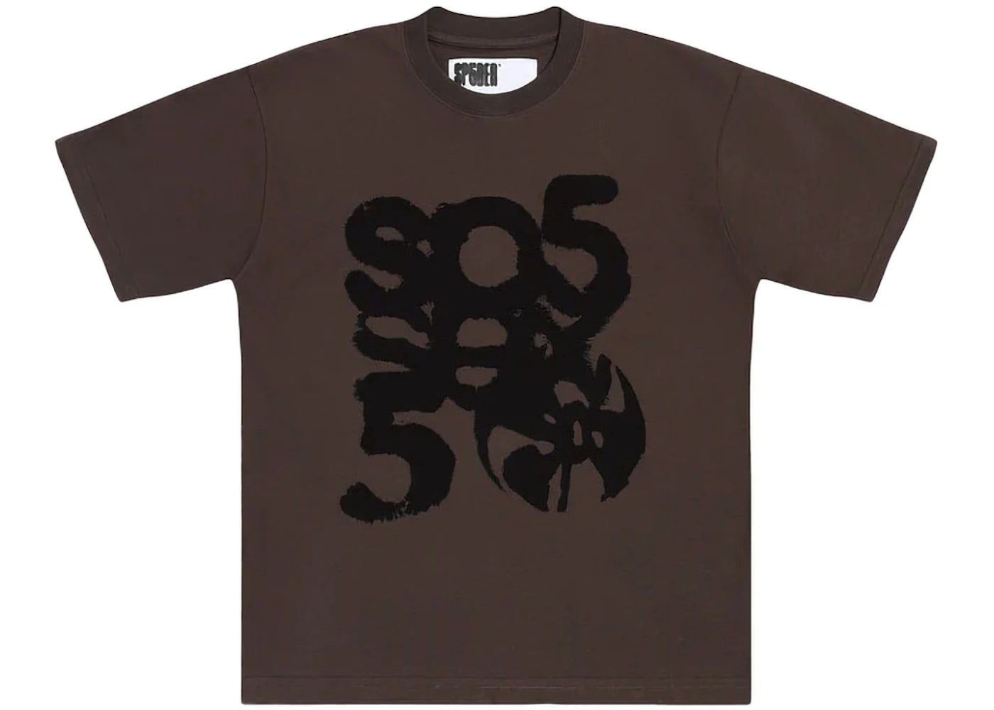 Sp5der SP5 Sex Tee Brown