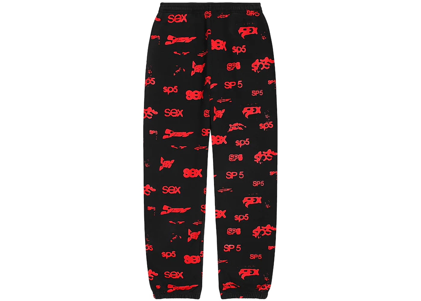 Sp5der Sex AOP Sweatpant Black