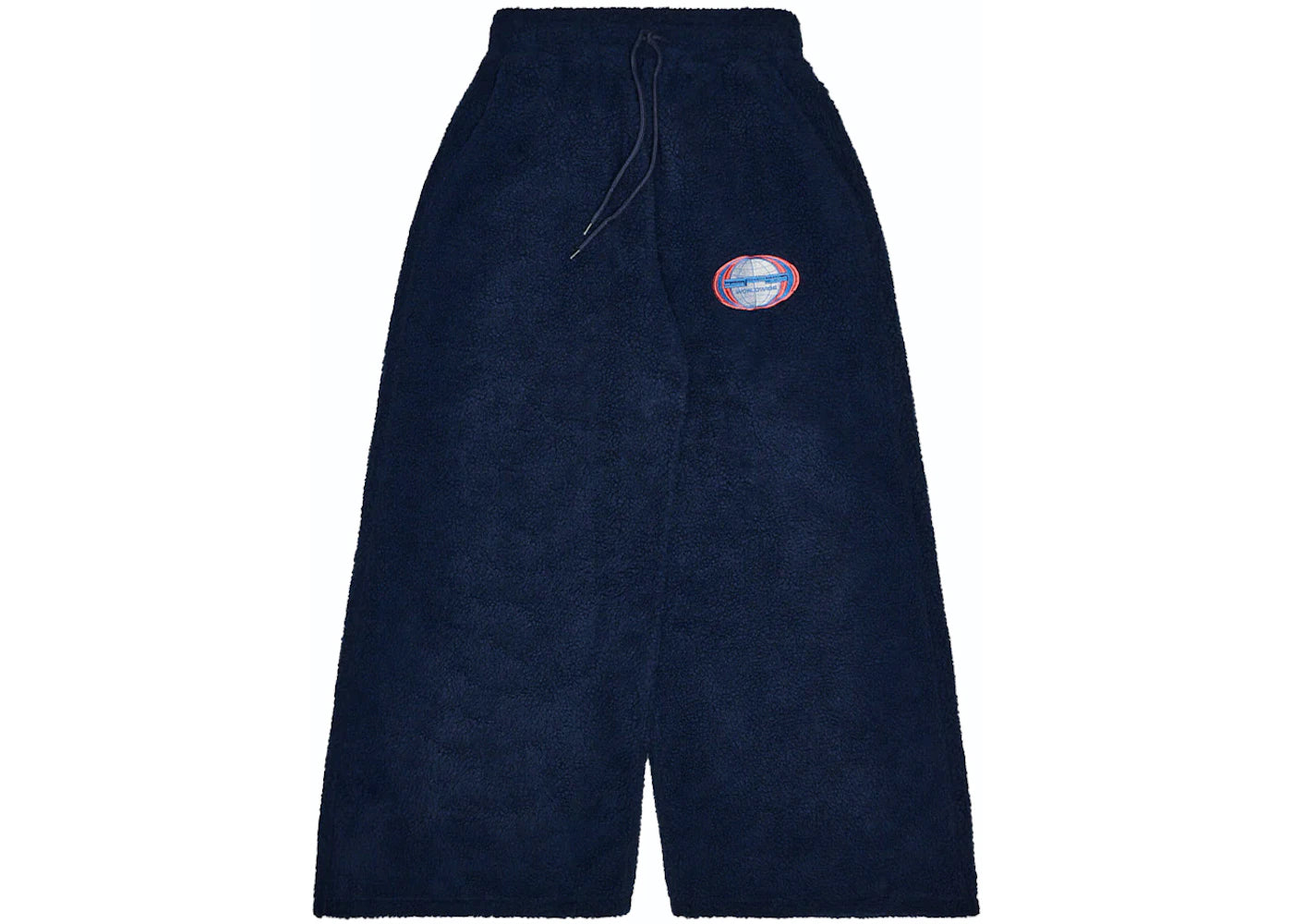 Sp5der Sherpa Wide Leg Globe Pant Blue