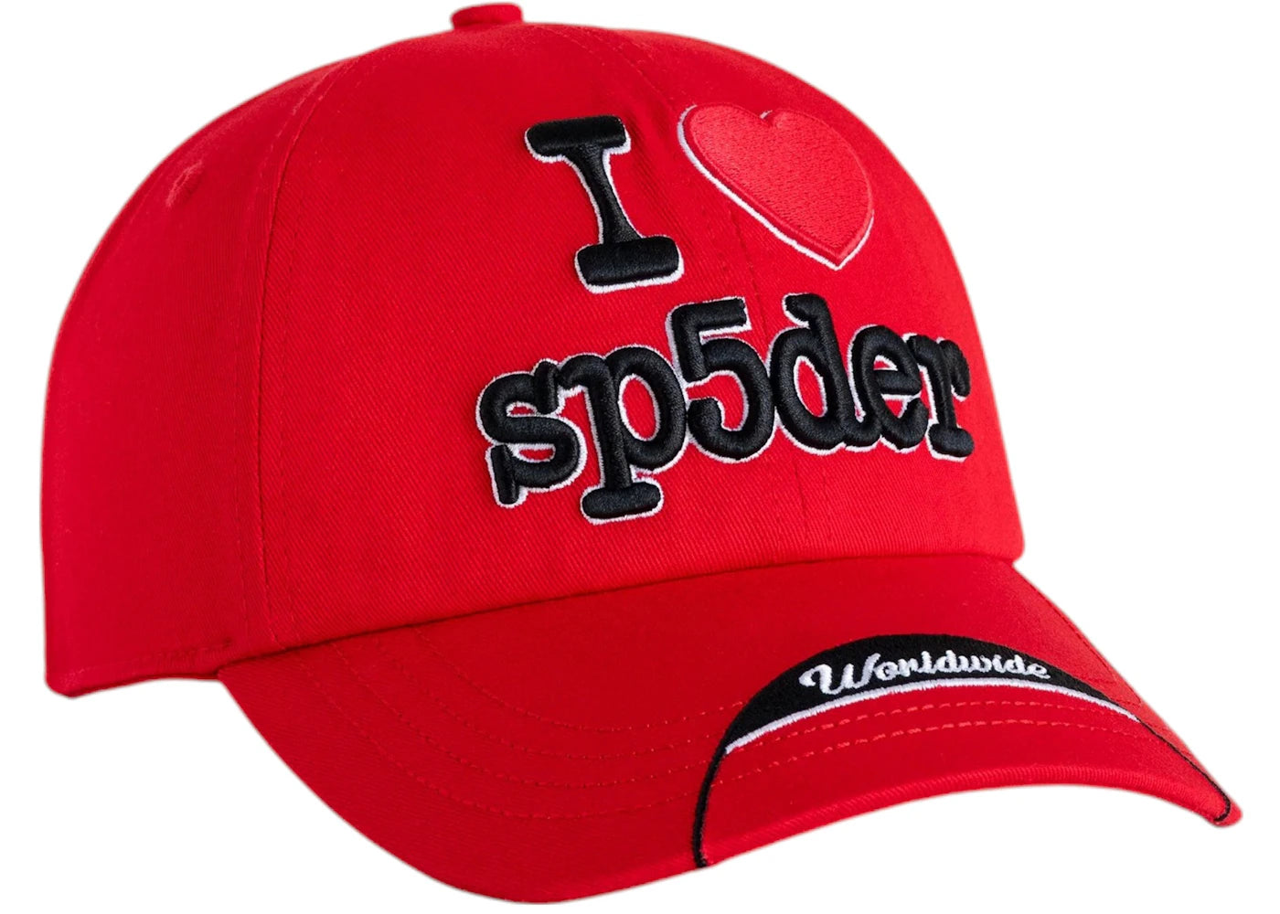 Sp5der Souvenir 6-Panel Hat Red
