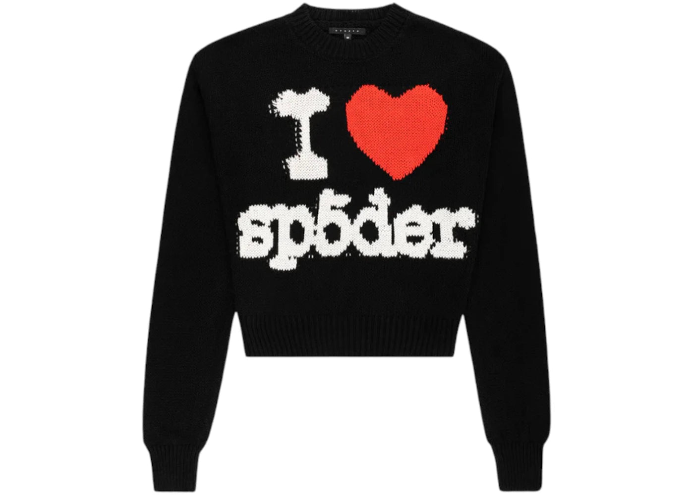 Sp5der Souvenir Sweater Black