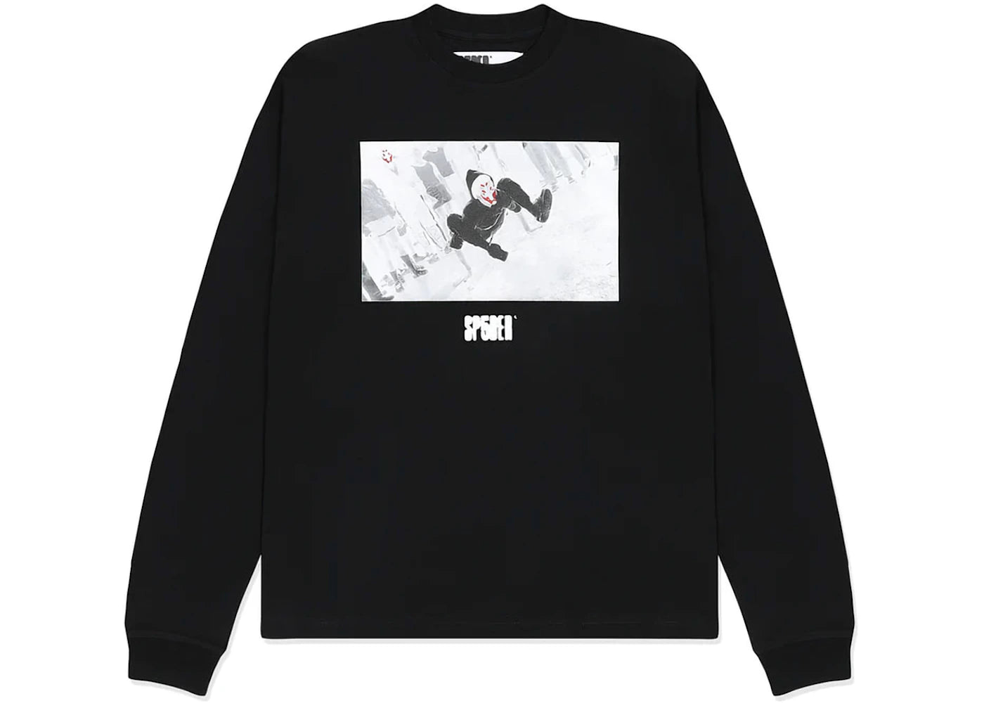 Sp5der Spidey Boy L/S Heavyweight Tee Black