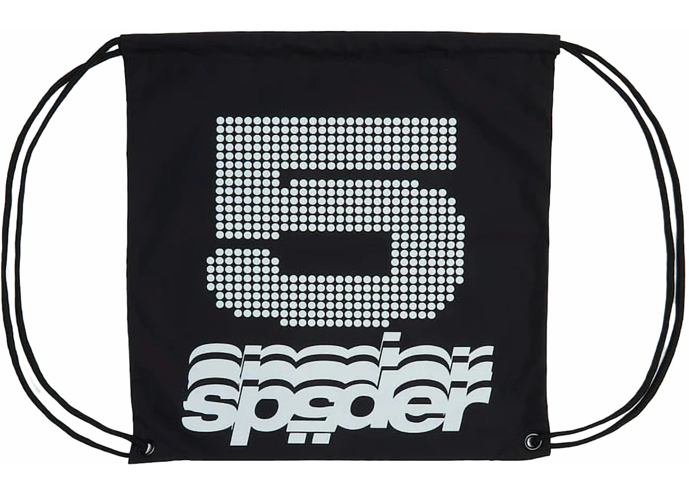 Sp5der Stadium Five Cinch Bag Black