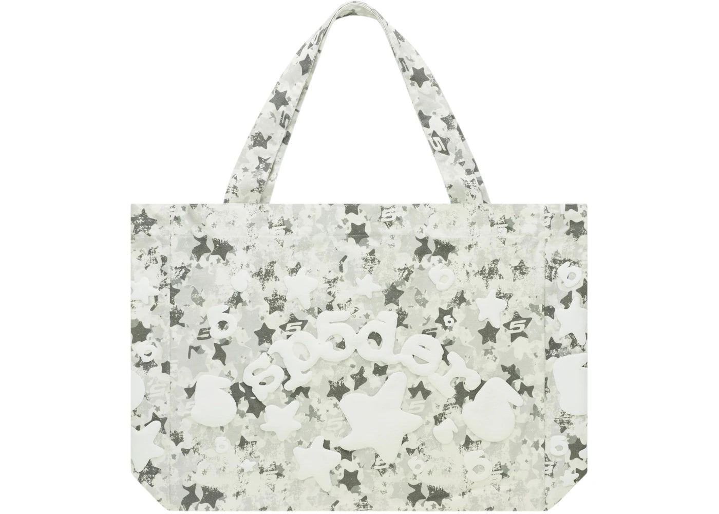 Sp5der Star Camo Beluga Aop Tote White
