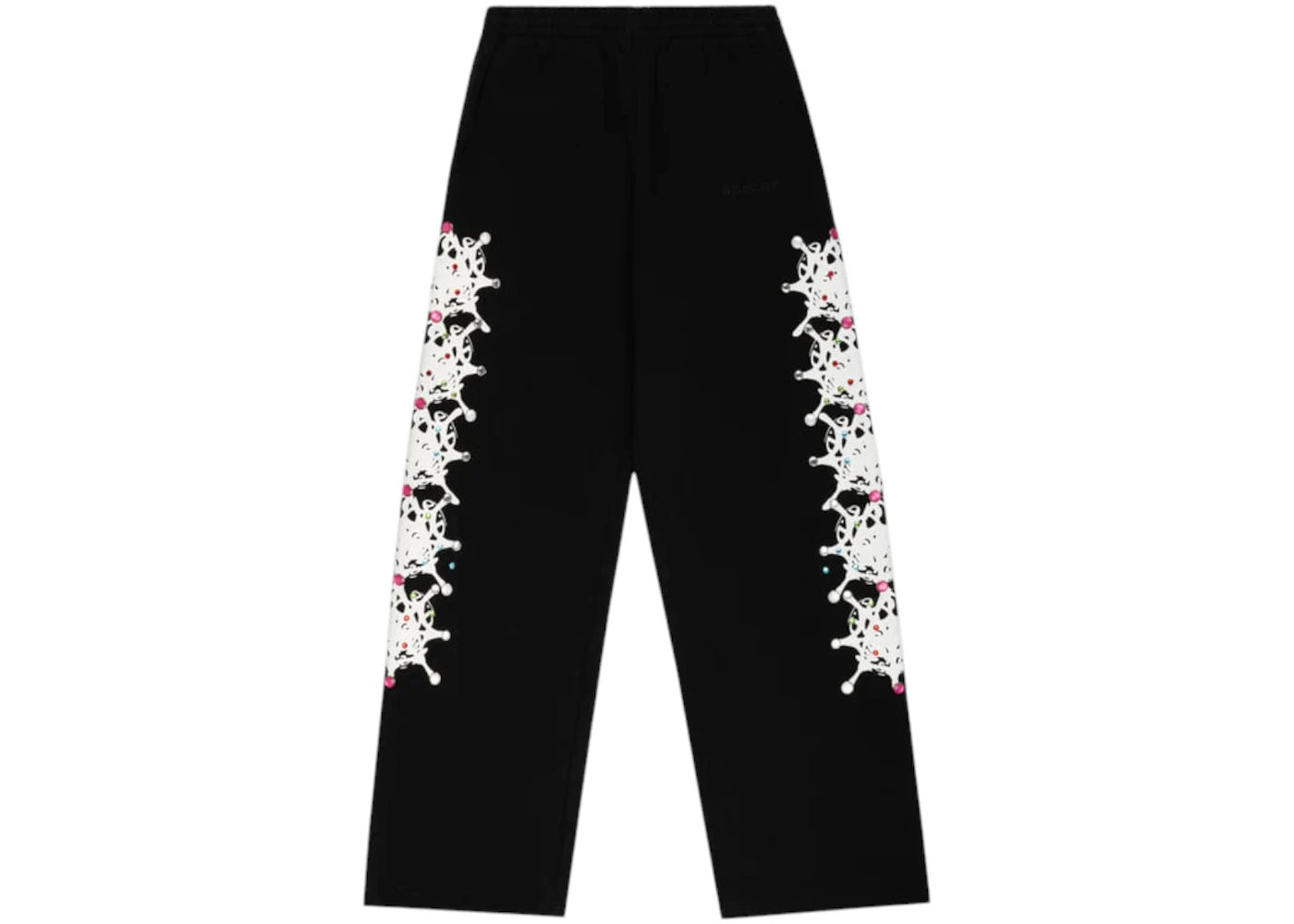 Sp5der Stone Sweatpant Black