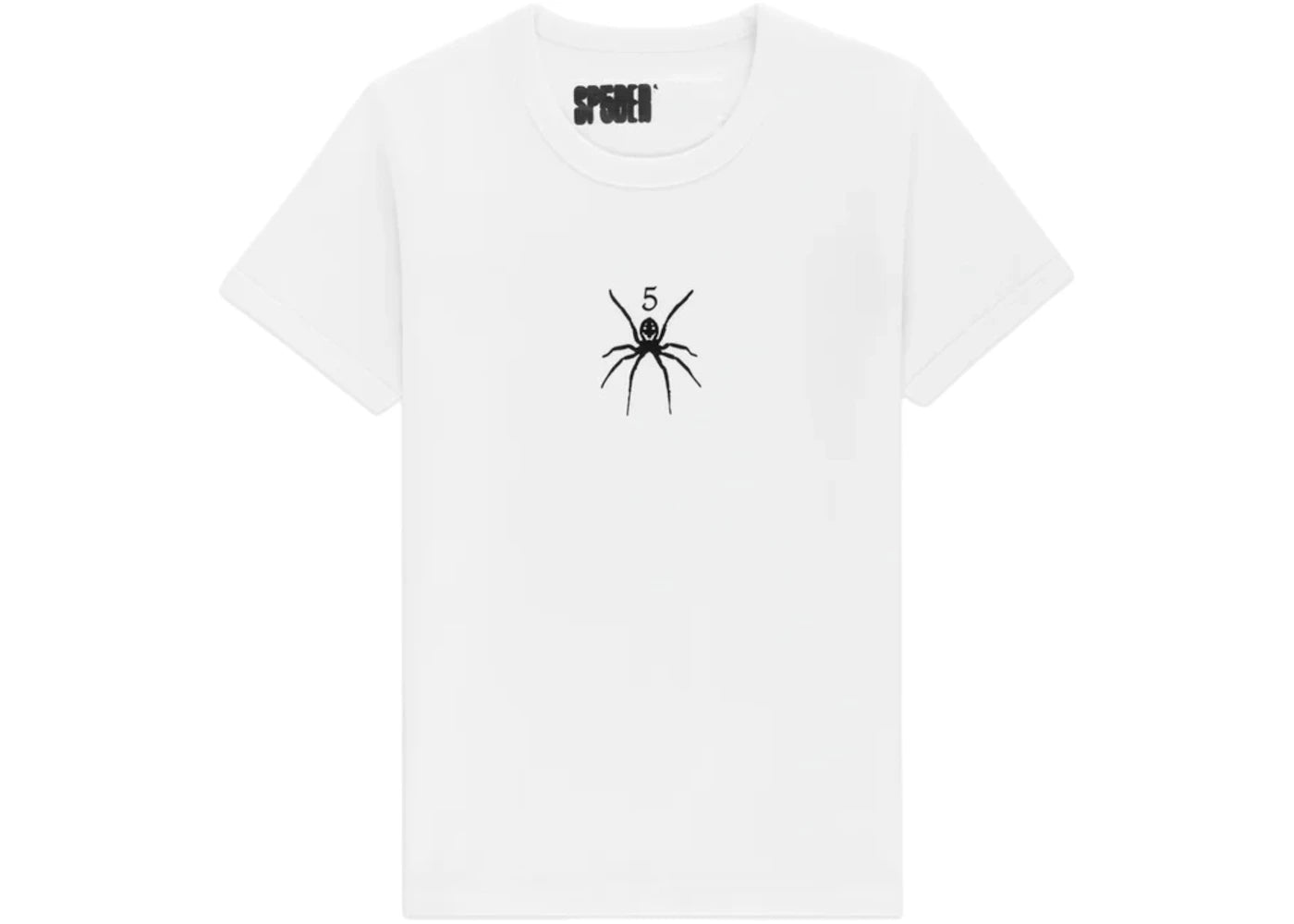 Sp5der TM Baby Tee White