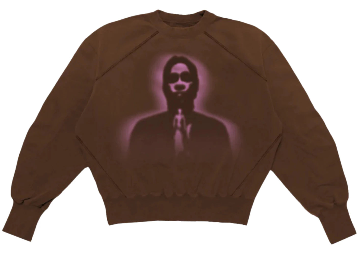 Sp5der Thug Crewneck Angel Brown