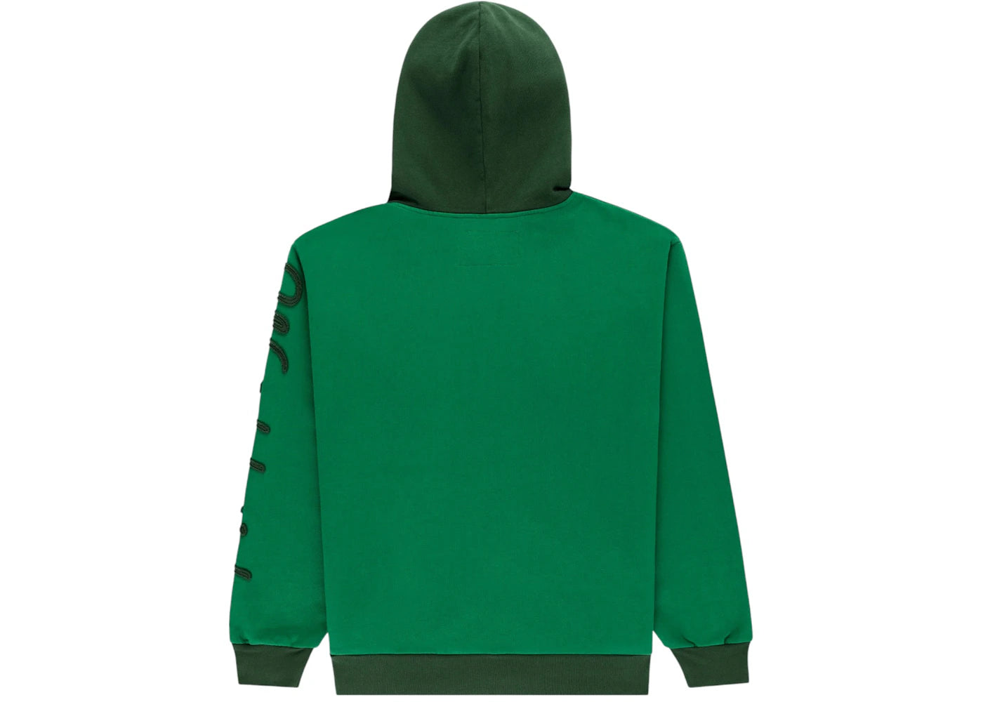 Sp5der Triple 5 Stitch Zip Up Hoodie Green