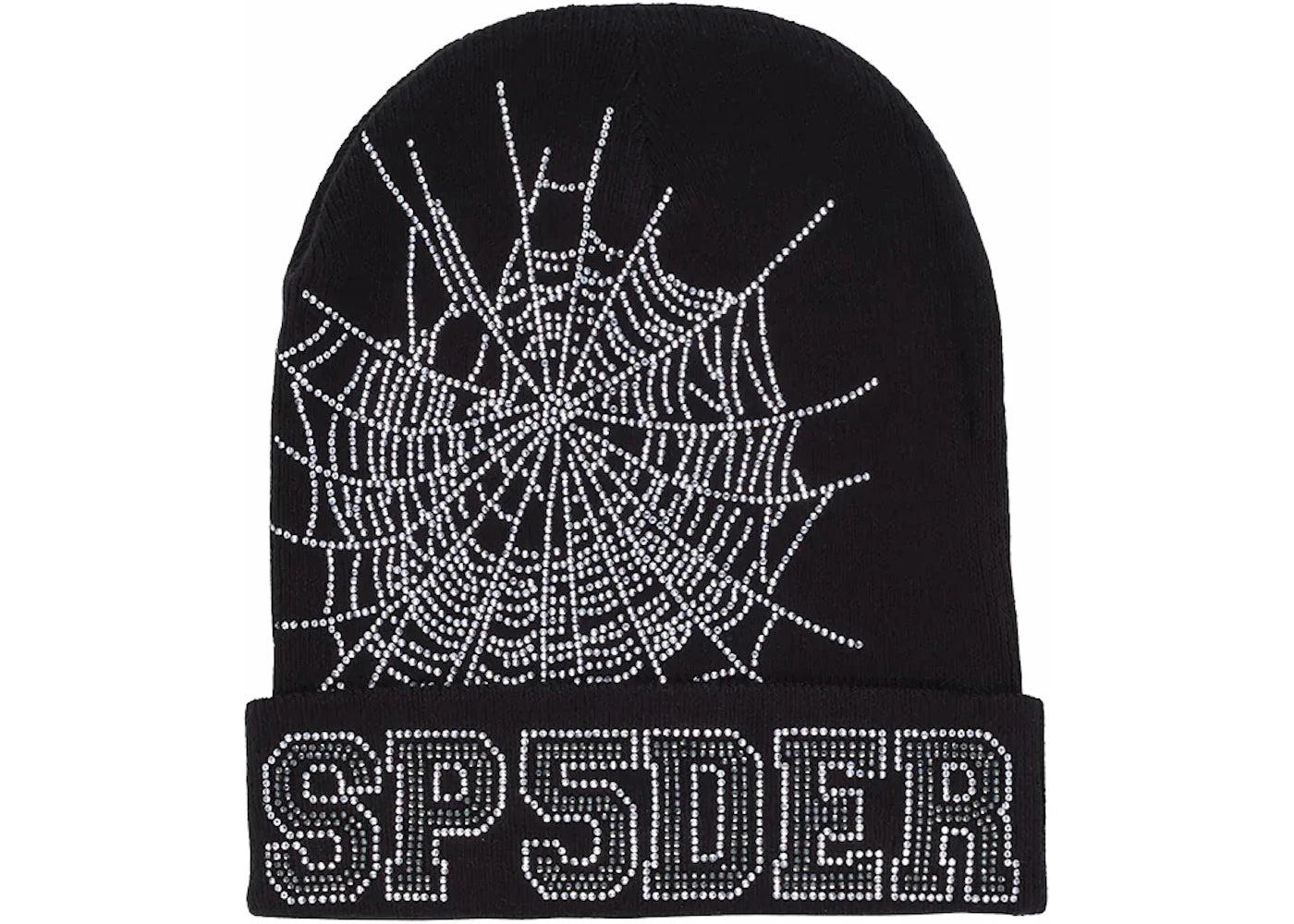 Sp5der Web Beanie Black