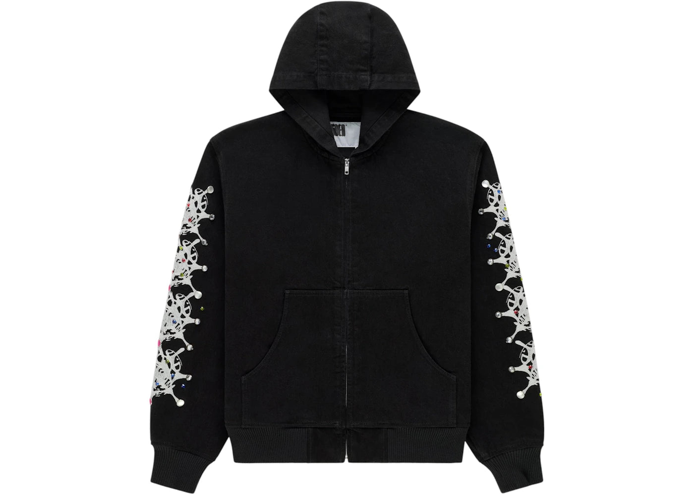 Sp5der Webstone Denim Jacket Black