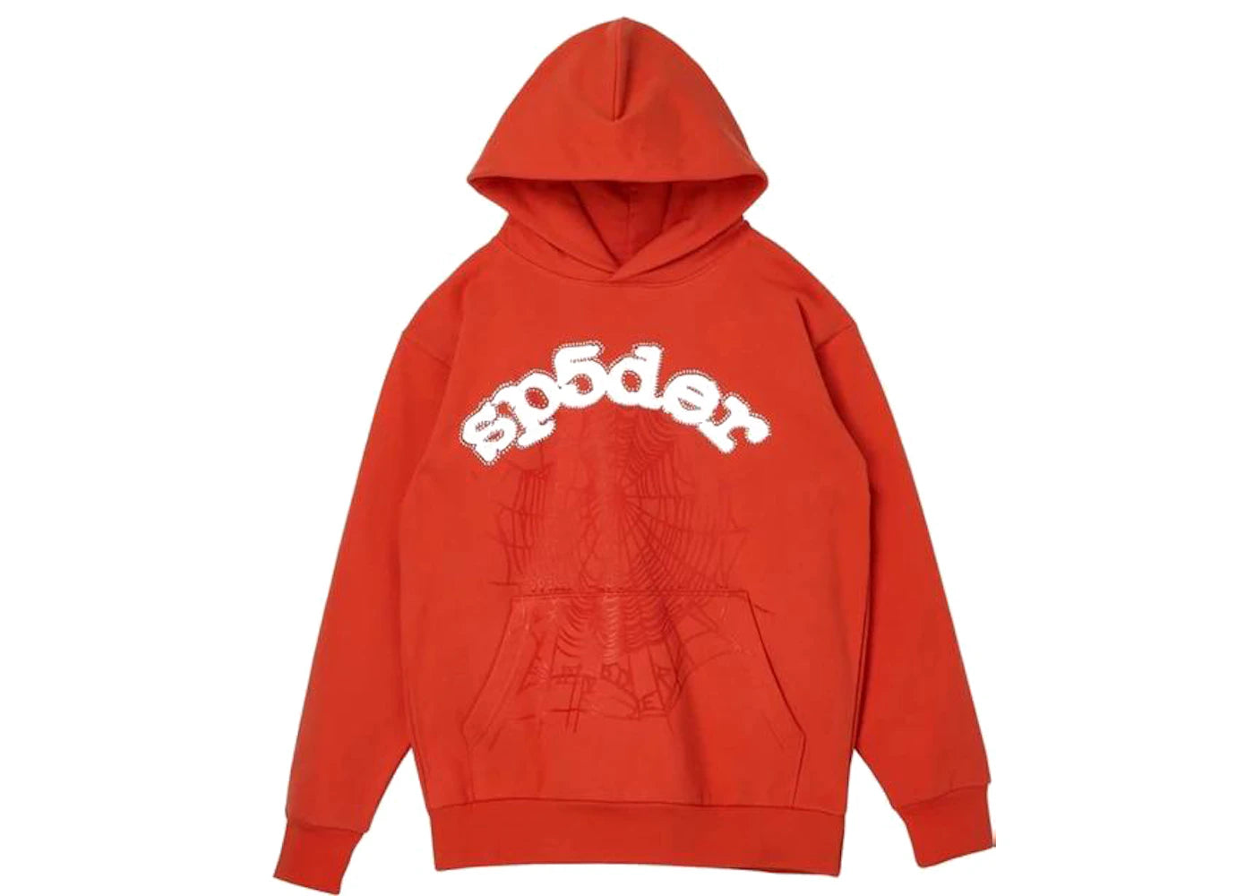 Sp5der Websuit Hoodie Orange