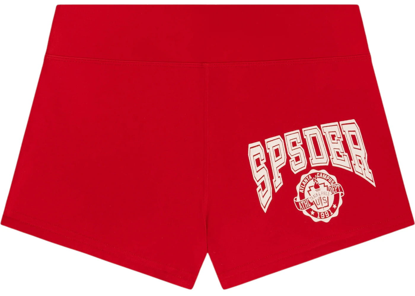 Sp5der Women's Sp5Wom Tiny Short Red