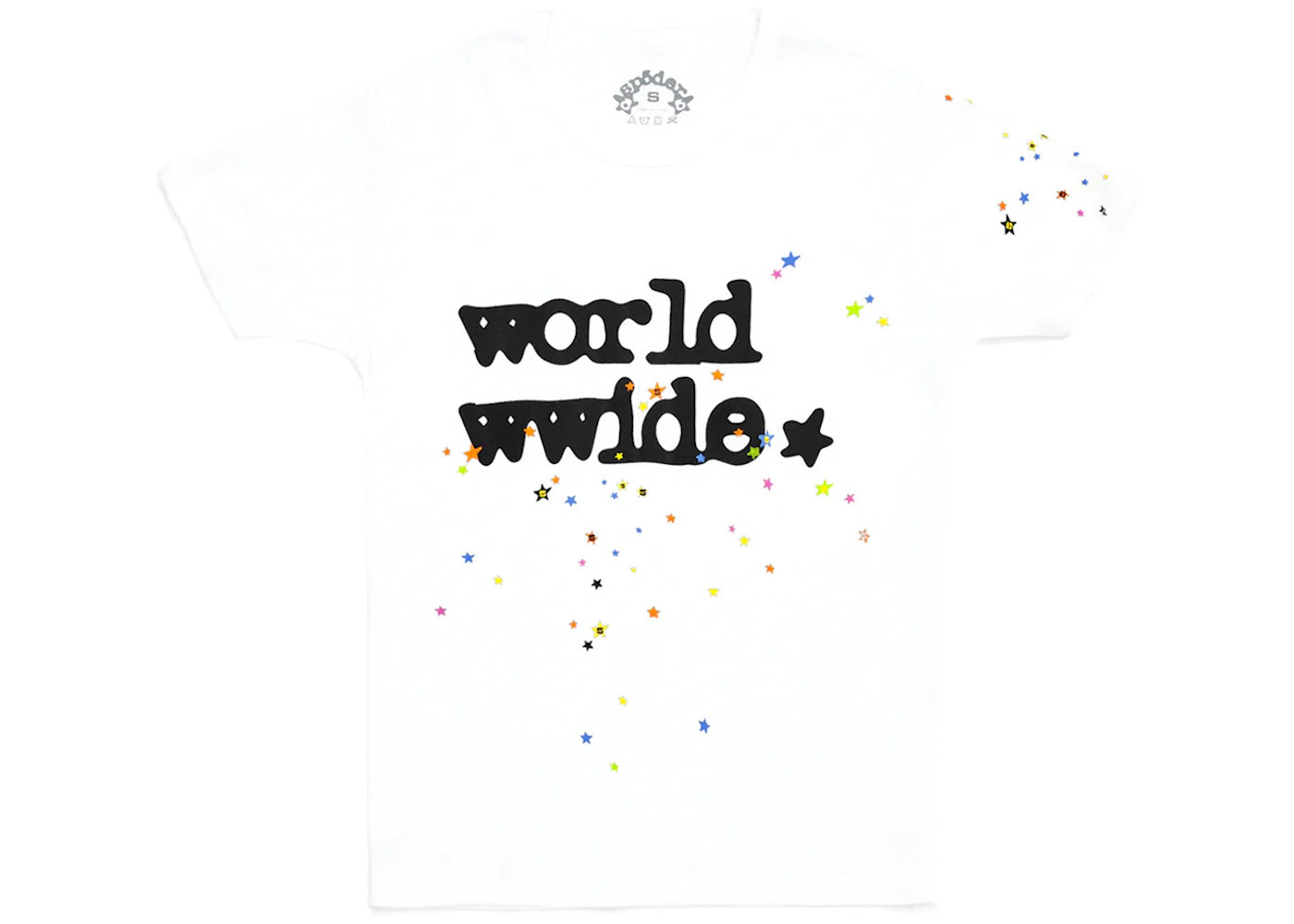 Sp5der Women's Worldwide Tee White