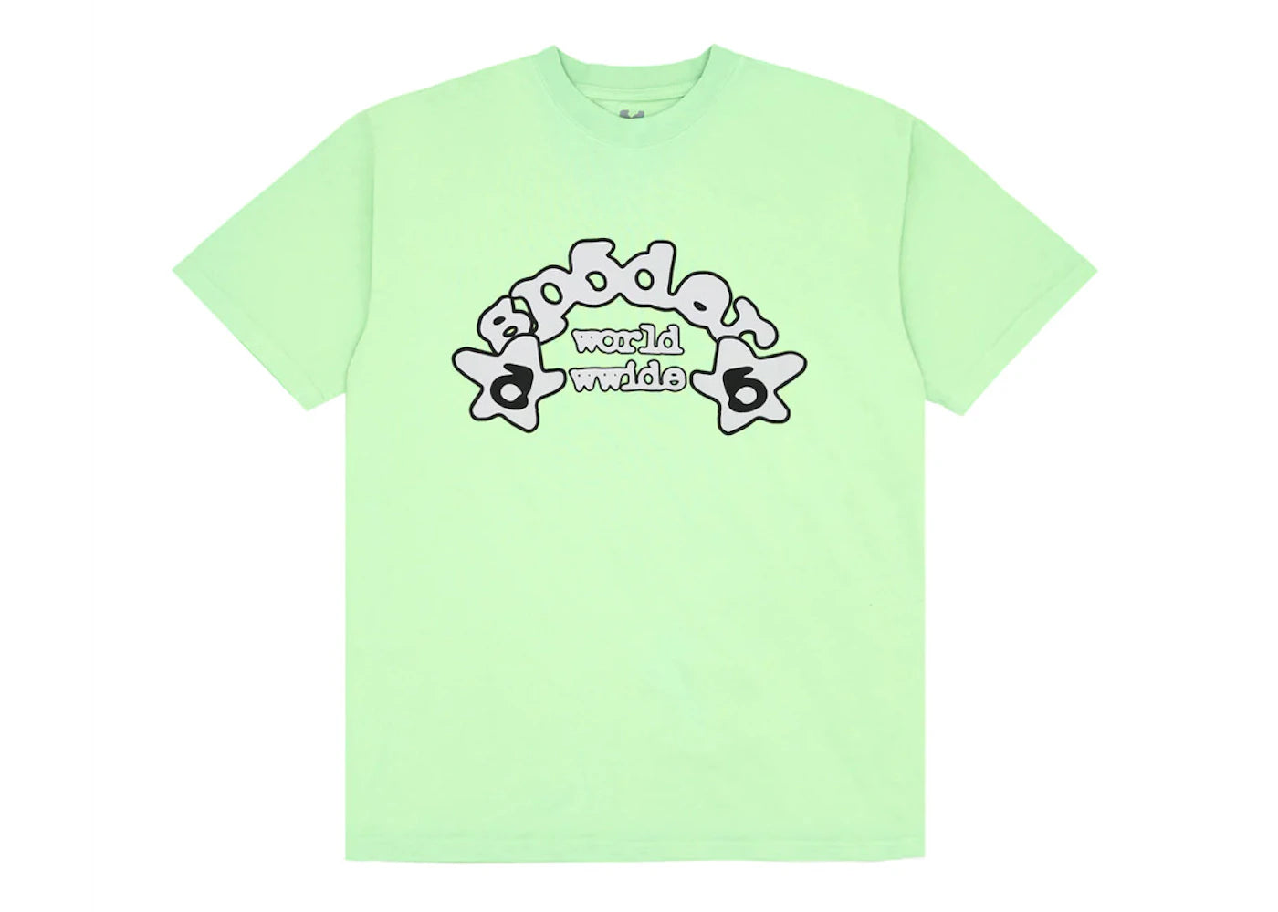 Sp5der Worldwide Tee Slime Green