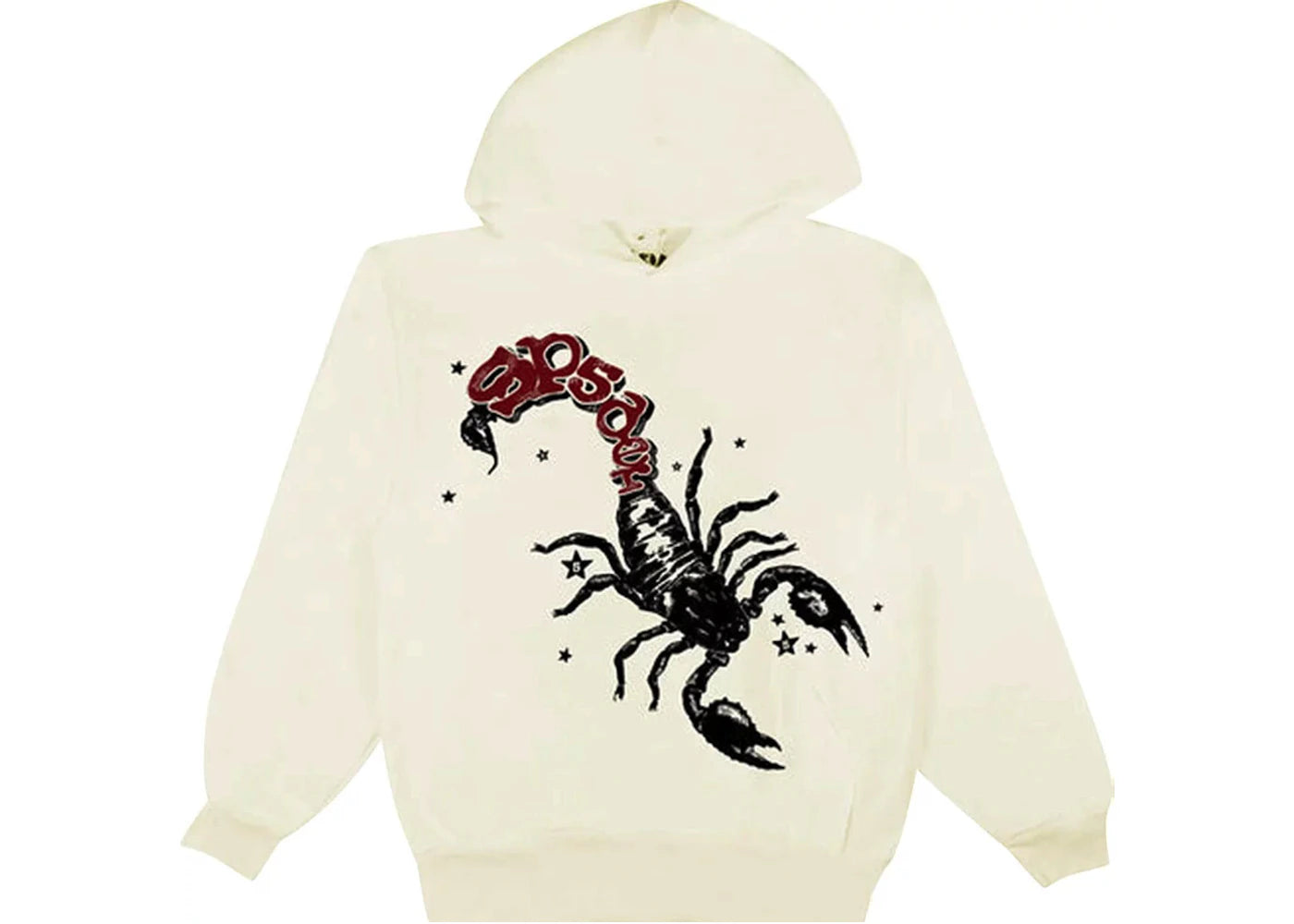 Sp5der x Mariah The Scientist Scorpion Hoodie Cream