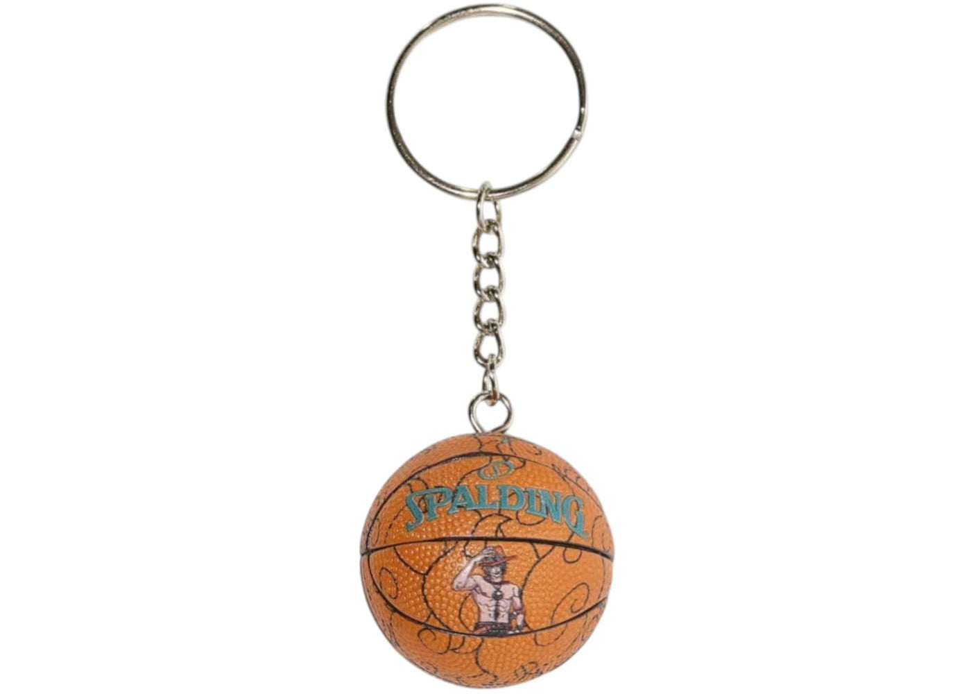 Spalding One Piece Mera Mera no Mi Keychain