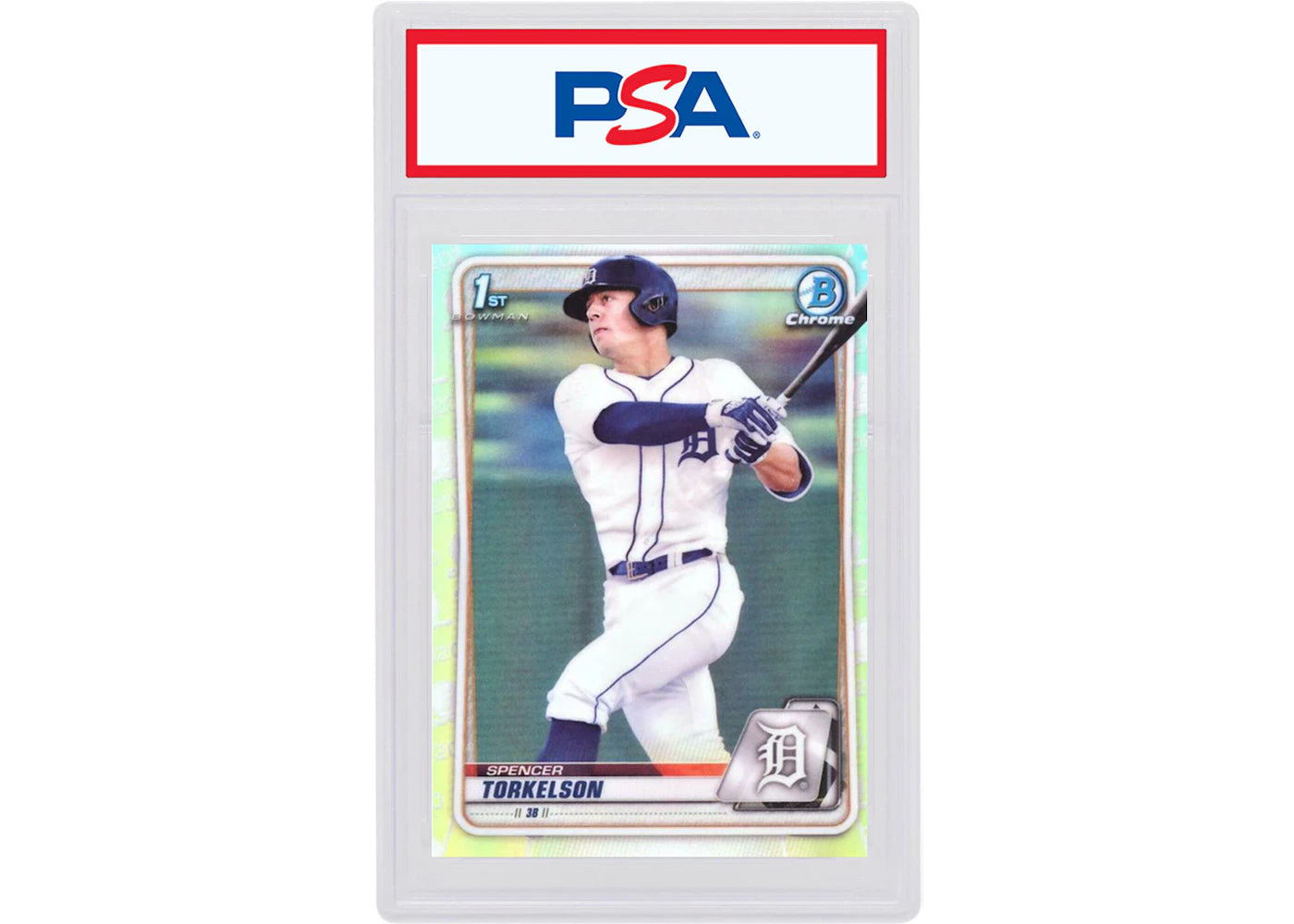 Spencer Torkelson 2020 Bowman Draft Chrome Prospects Refractor #BD-121 (PSA or BGS Graded)
