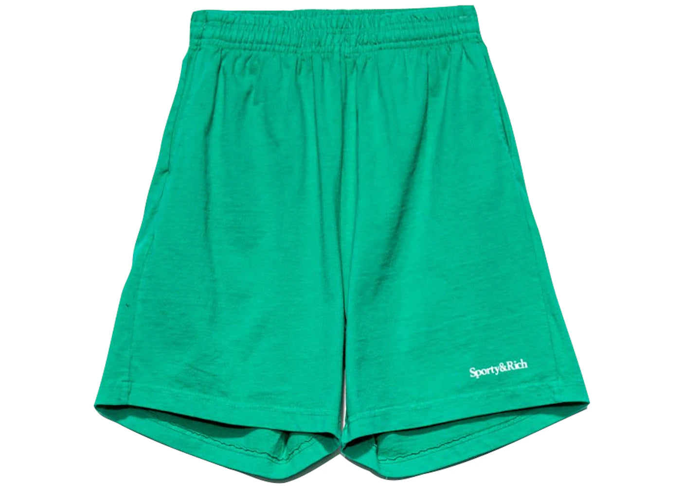 Sporty & Rich Eat Veggies Shorts Green