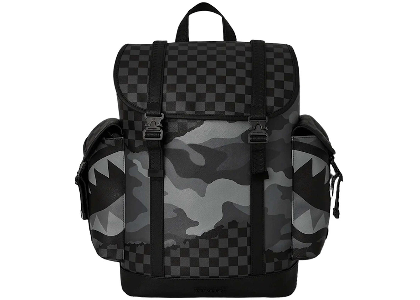 Sprayground 3AM Tear It Up Monte Carlo (DLXV) Backpack Black/Grey