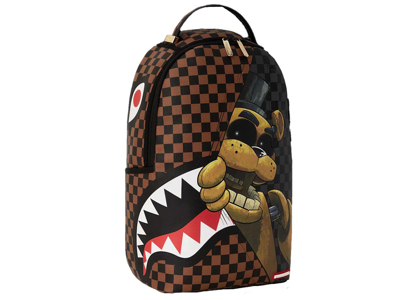 Sprayground 5 Nights At Freddys Sneak Golden Freddy Backpack Multicolor