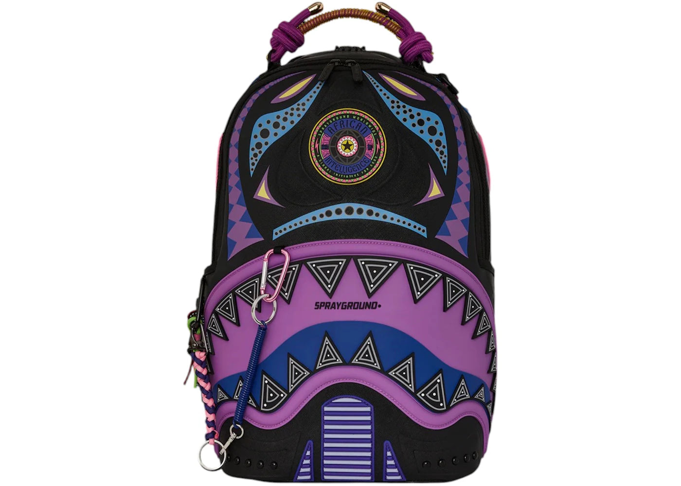 Sprayground A.I. 12 Brooklyn & Beyond Sandflower Collab Backpack Multicolor