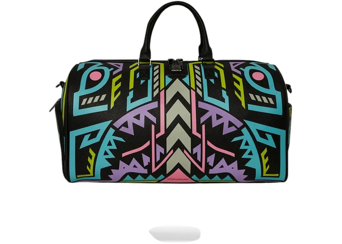 Sprayground A.I. Path To The Future Iii Duffle - Sandflower Collab (Glow In The Dark) Multicolor