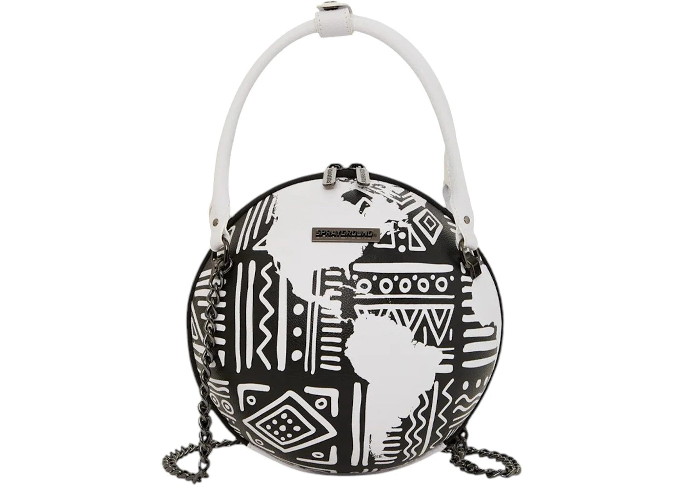 Sprayground A.I.8 African Intelligence Origin Story Globe Bag Multicolor