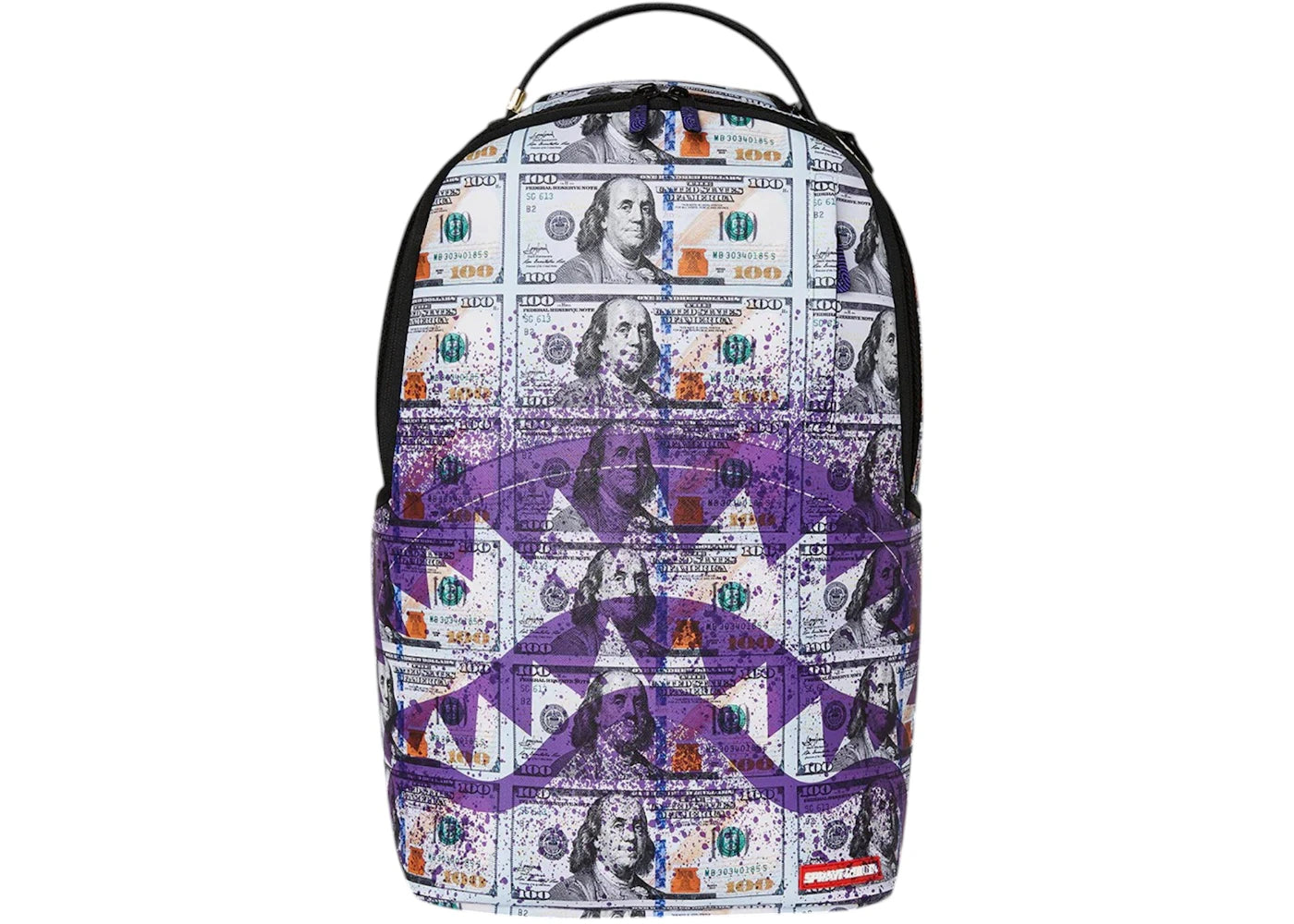 Sprayground Billions In The Bank Backpack Multicolor