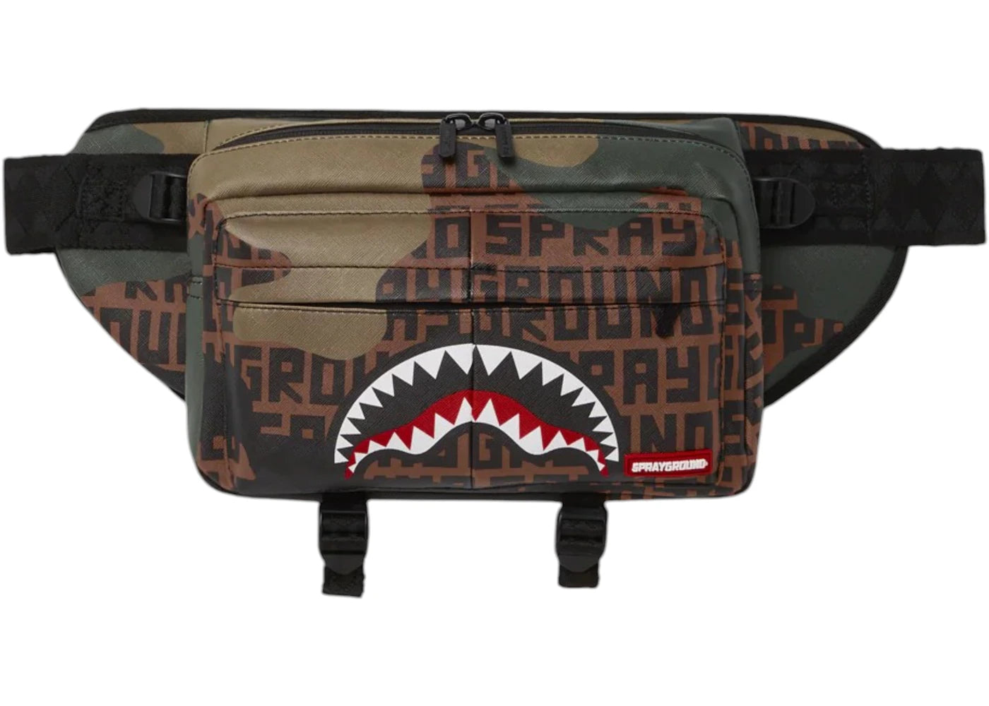 Sprayground Camo Infiniti Cargo Crossbody Multicolor