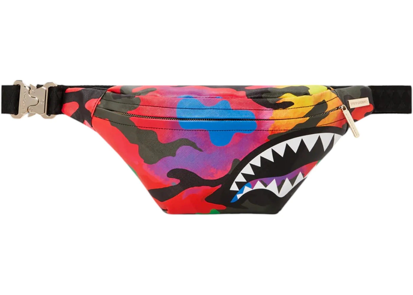 Sprayground Camoburst Savvy Crossbody Multicolor