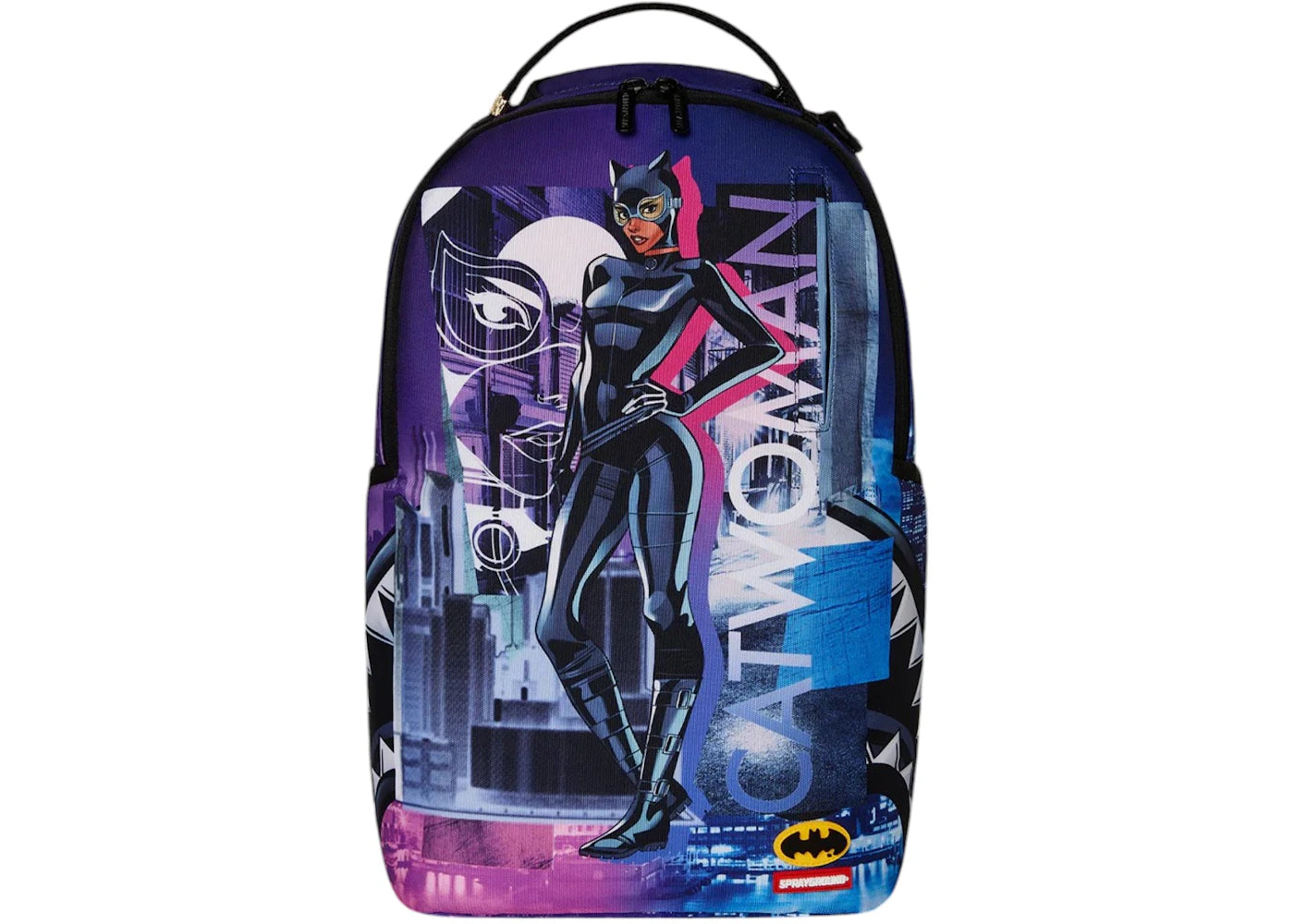 Sprayground Catwoman: Gotham After Dark DLXR Backpack Multicolor
