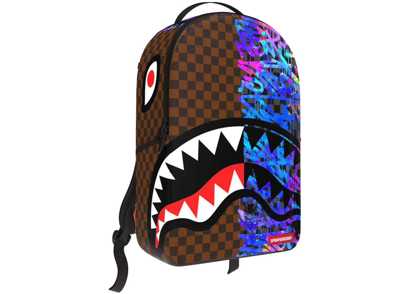 Sprayground Contextual Glow In Dark DLXSV Backpack Multicolor