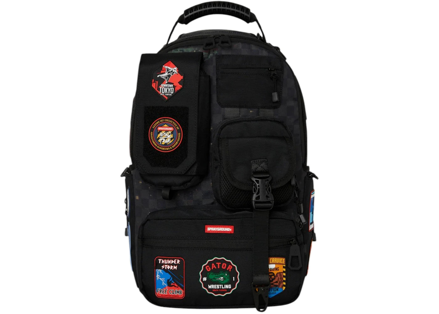 Sprayground Daredevil Global Mogul 305 Special Ops Backpack Multicolor