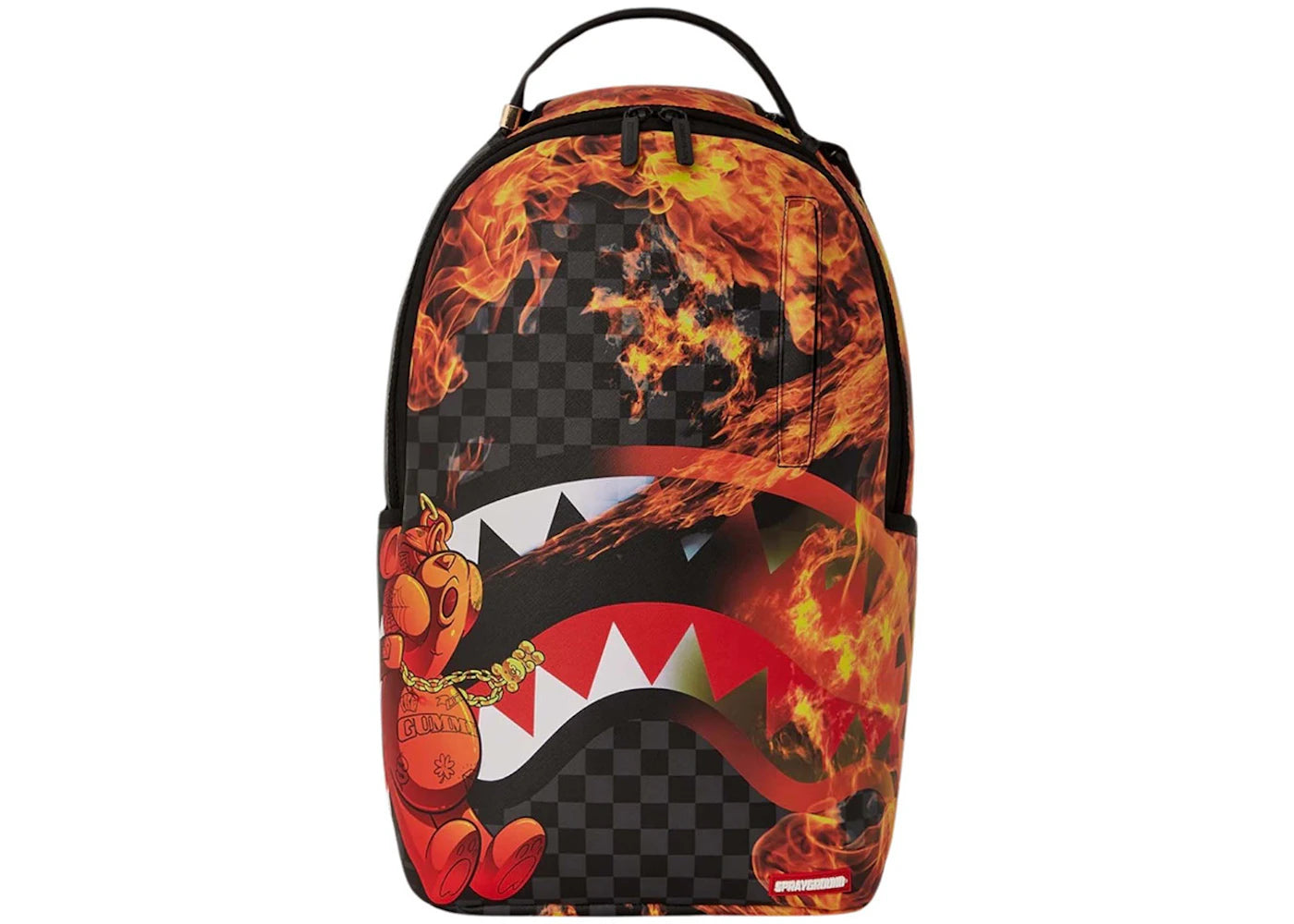 Sprayground Diablo Bear Havin A Great Day Man (DLXV) Backpack Black/Grey