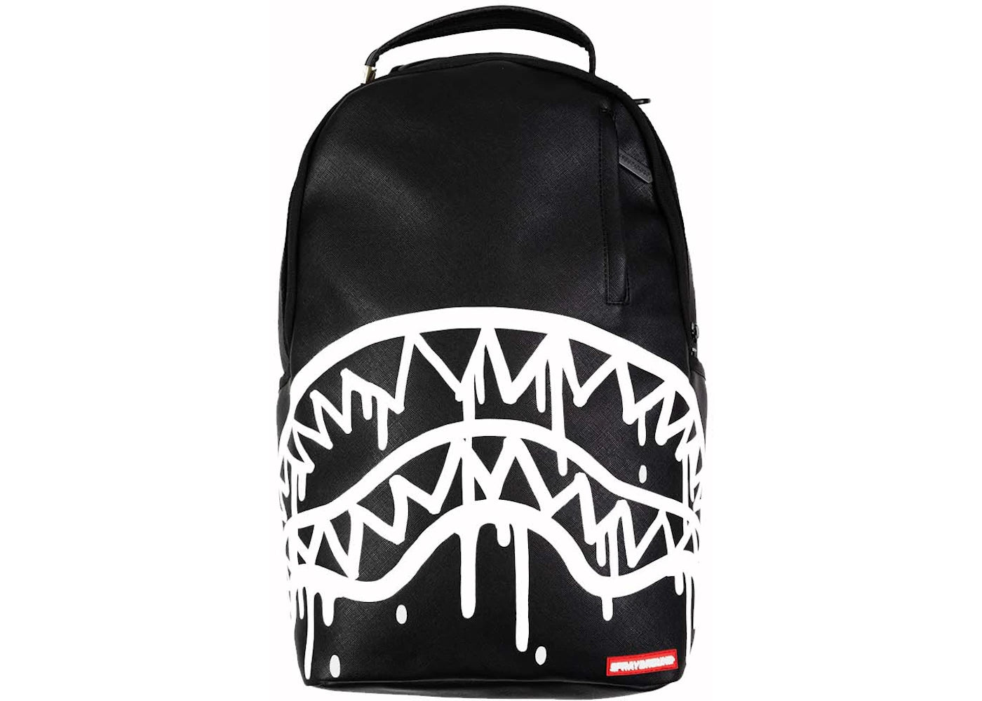 Sprayground Drip Shark Central DLXSV Backpack Black/White