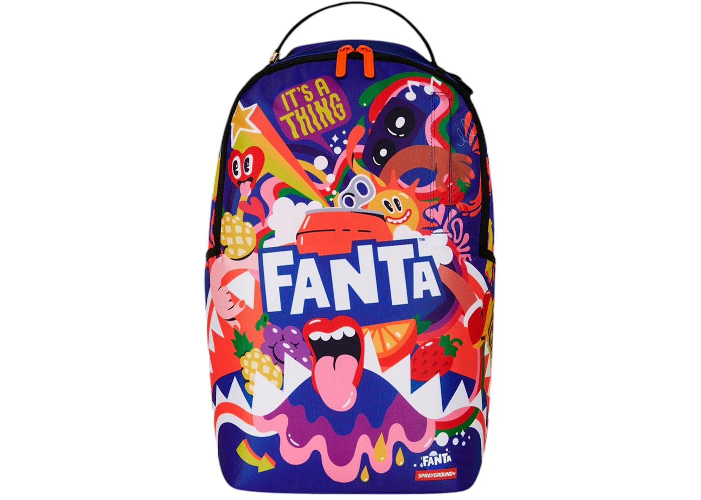 Sprayground Fanta Party Fizz Backpack Multicolor
