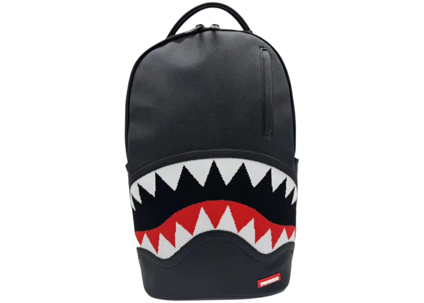 Sprayground Fly Knit Mouth DLX- Satin Backpack Black
