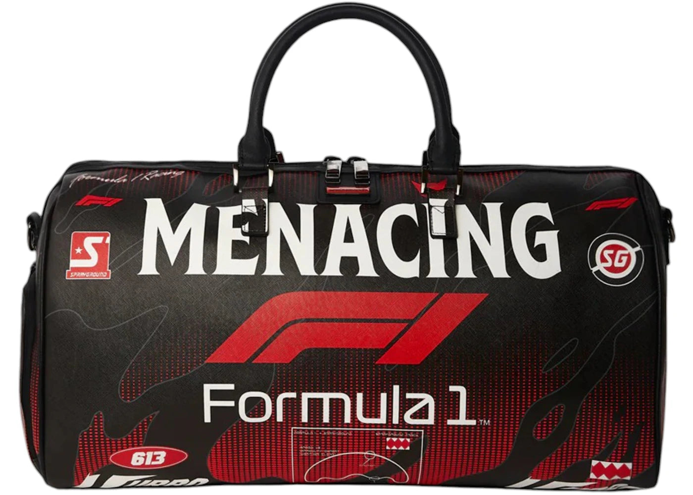 Sprayground Formula 1 Menacing Duffle Multicolor